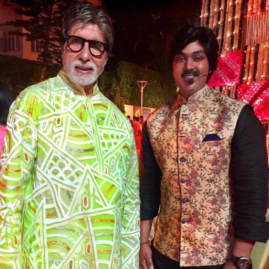 Singer and Flute player Paras Nath shares his experience meeting the maha nayak Amitabh Bachchan
