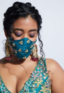 KALKI Fashion Introduces Hand-Embroidered Wedding Masks For The Brides & Baraatis