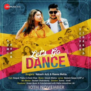 Singer Nakash Aziz and Dr. Reena Mehta’s ‘Let’s go dance’ is out now