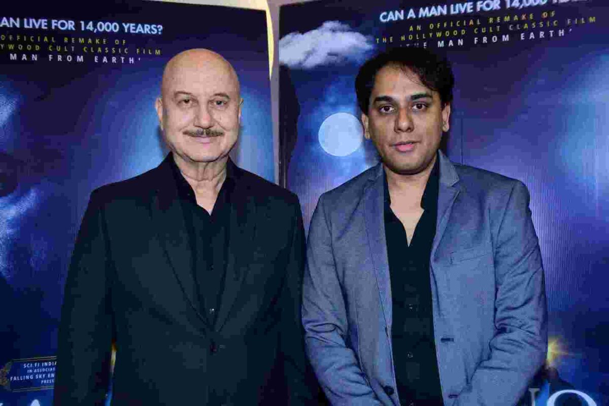 Actor Anupam Kher Attends Special Screening of Hindi Sci-Fi Film “Mano Ya Na Mano
